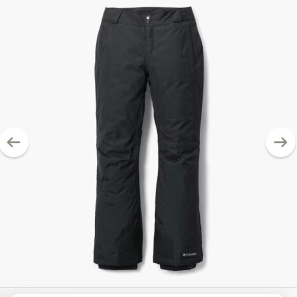 Black Columbia snow pants - Picture 1 of 8